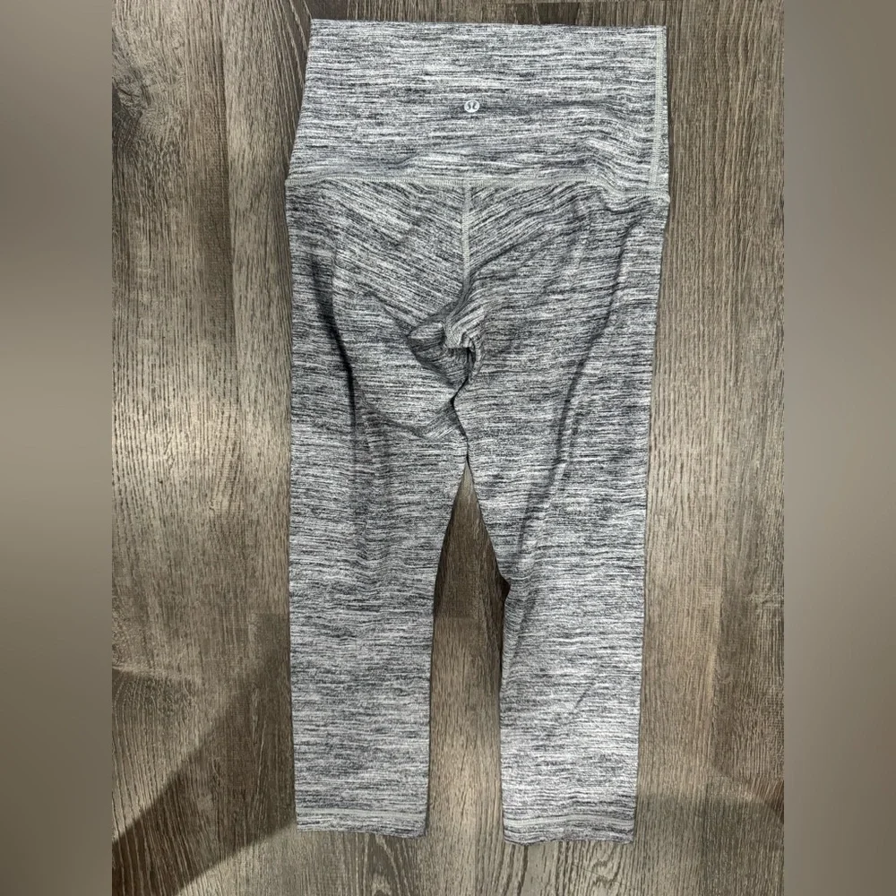Lululemon Athletica Gray Leggings with Performance Fabric